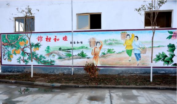 都昌乡镇文化墙 乡风文明焕发新活力