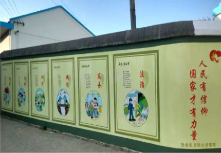 都昌文化墙施工攻略