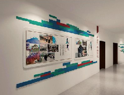 都昌企业文化墙用什么材料好？