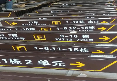 都昌广告标识中，常见的几种安装方式。